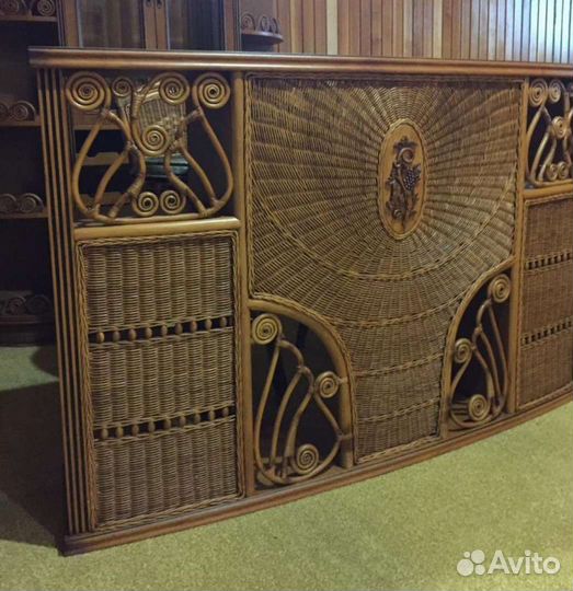 Натурального ротанга мебель, новая