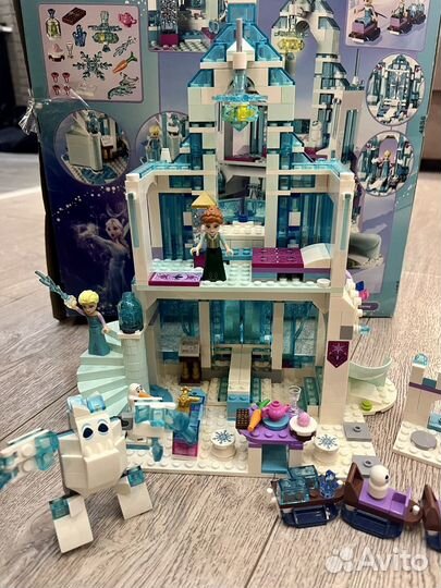 Lego Disney Frozen волшебный ледяной замок Эльзы