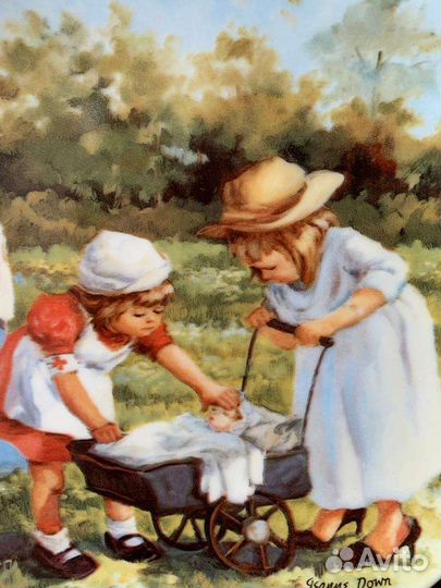 Тарелка Edwin M.Knowles В рабочее время