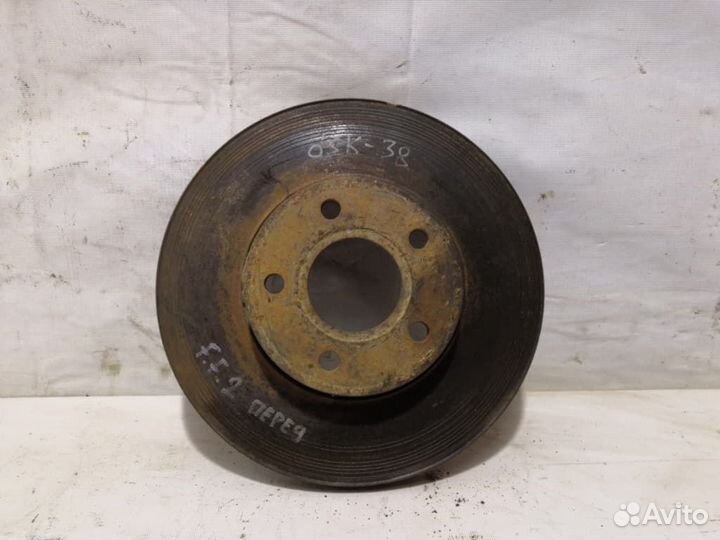 Диск тормозной передний вентилируемый Ford Focus 2