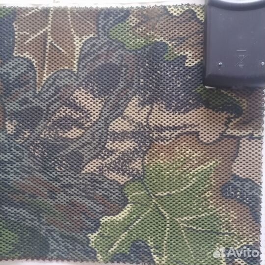 Ткань сетка трикотажная камуфляжная