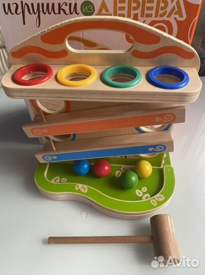 Развивающая игрушка деревянная