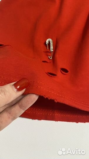 Новая футболка под рваньё