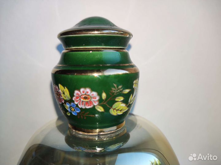 Винтажные флакон твёрдые духи Bardaco