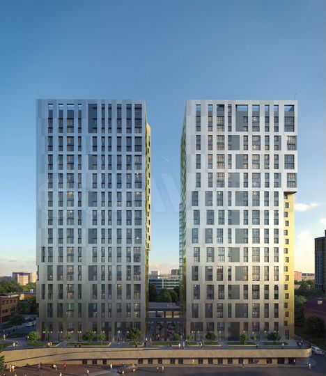 2-к. квартира, 46 м², 10/24 эт.