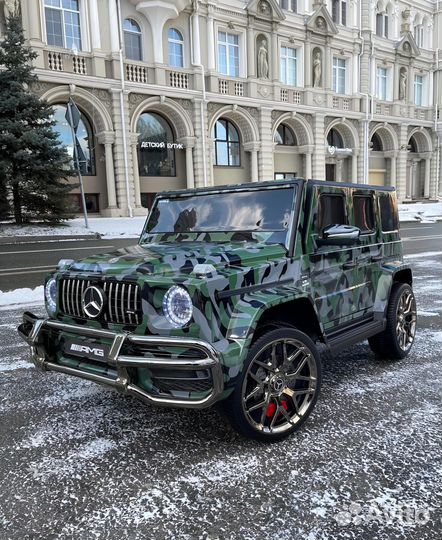 Детский электромобиль mercedes benz g63 amg