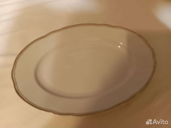 Большое блюдо фарфор СССР
