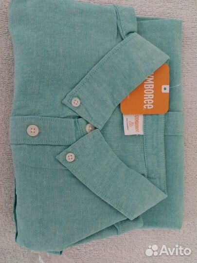 Gymboree Crazy 8 новая рубашка на 7-8, 10-12, 14 л