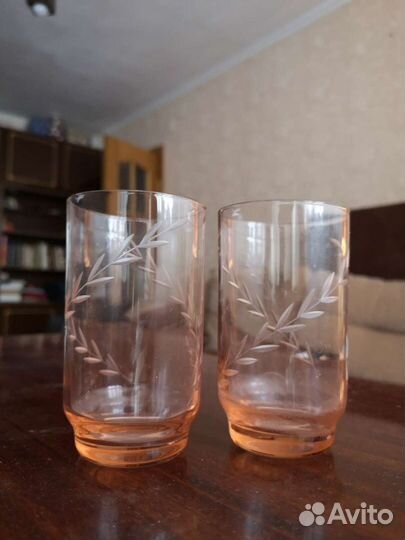 Стаканы, бокалы, в том числе СССР