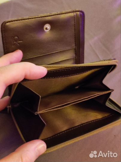 Кошелек calvin Klein оригинальный из 2000х годов