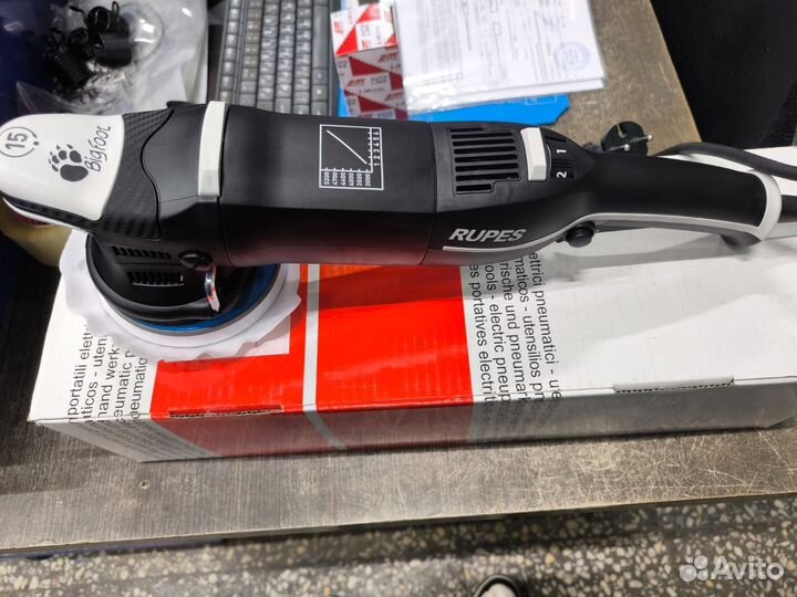 Эксцентриковая полировальная машинка rupes