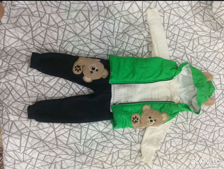 Комбинезон утеплённый 68-74, костюмы тройка