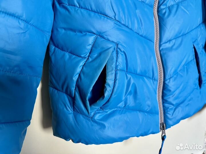 Куртка женская демисезон синяя, размер S-M