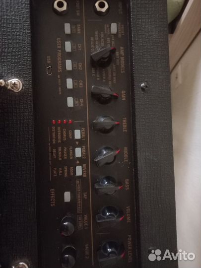 Гитарный гибридный комбоусилитель VOX VT20X
