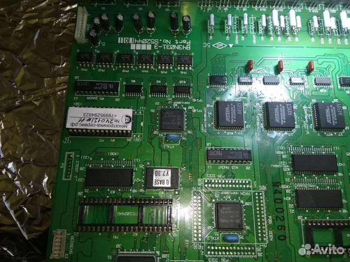 Ремонт электроники вышивальных и стегальных машин