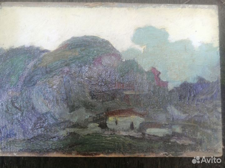 Картина маслом пейзаж