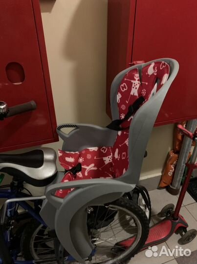 Детское кресло для велосипеда
