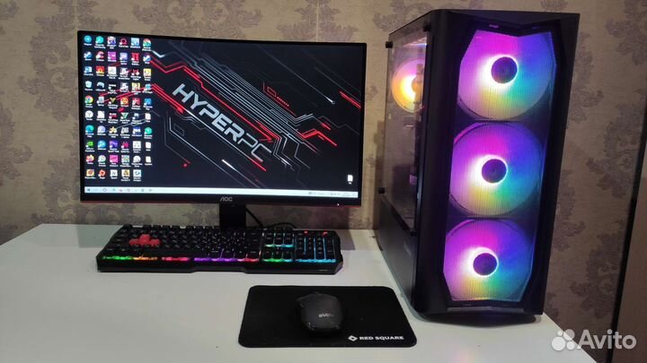 Мощный игровой компьютер с RTX 3070