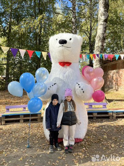 Ростовые куклы Мишка /Чебурашка аниматор