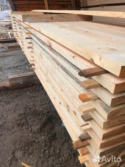 Доска строганная 45х90х6000мм, сосна