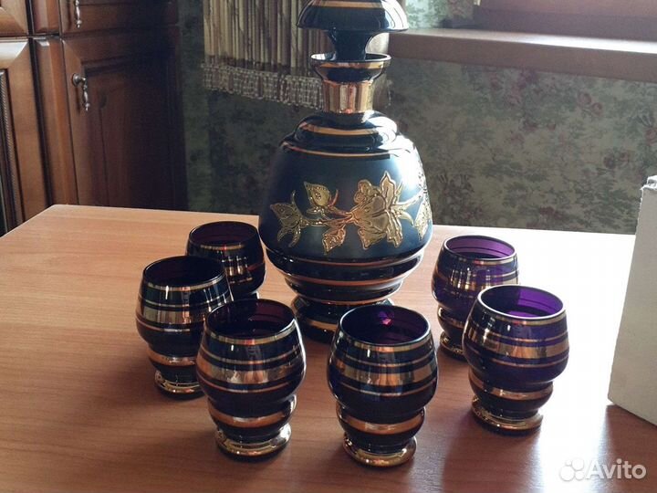 Штоф с рюмками, Bohemia