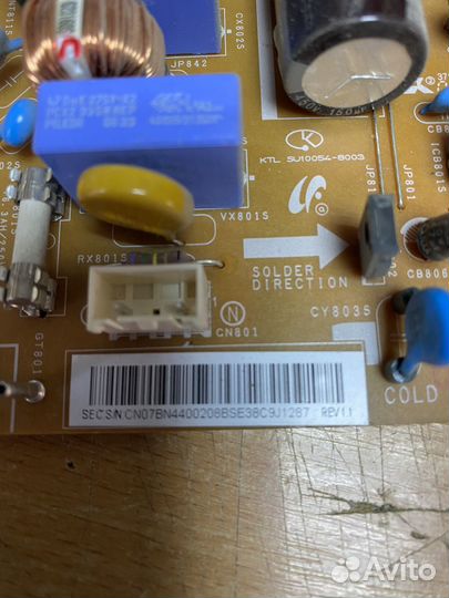 Телевизор Samsung Блок питания