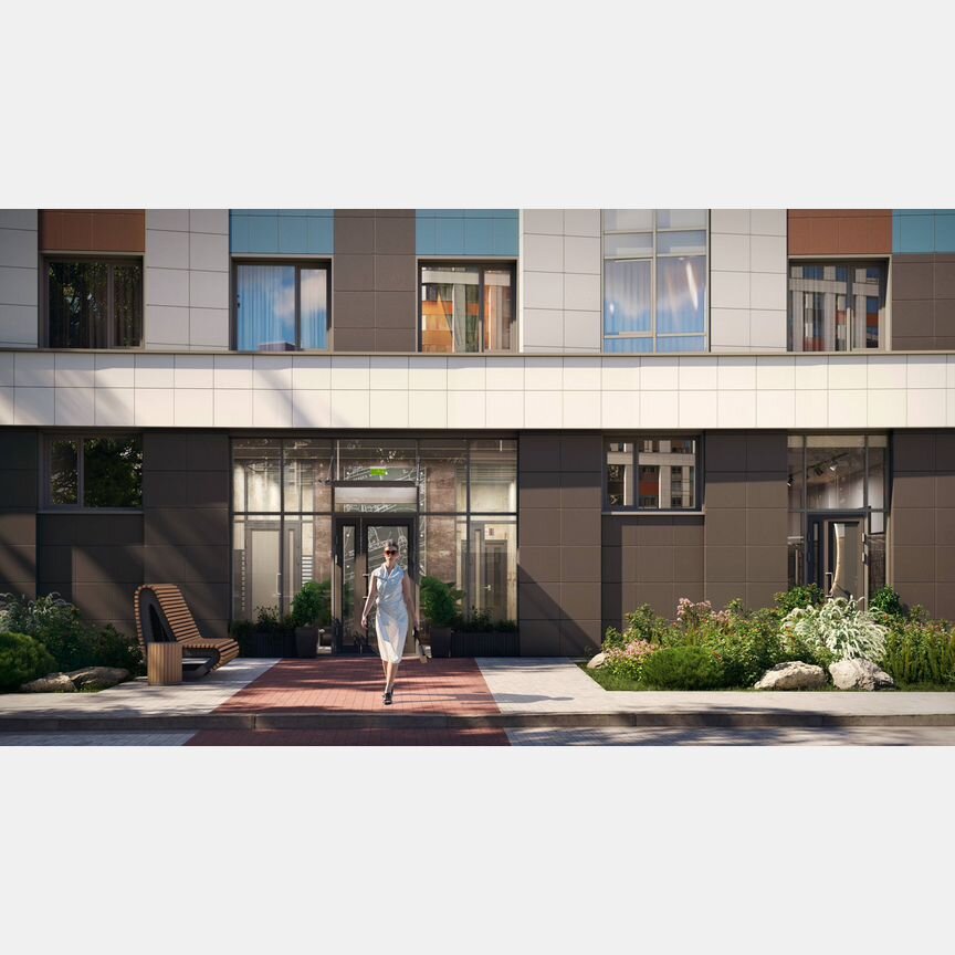 2-к. квартира, 55,9 м², 17/18 эт.