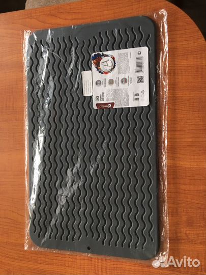 Сушилка для посуды / коврик 42x25x5 силиконовый