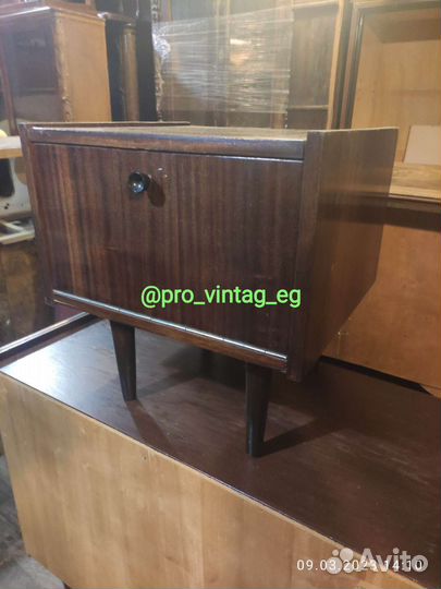 Винтажная прикроватная тумба гдр Германия