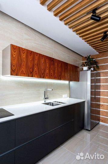 Современная кухня на заказ мдф фасады