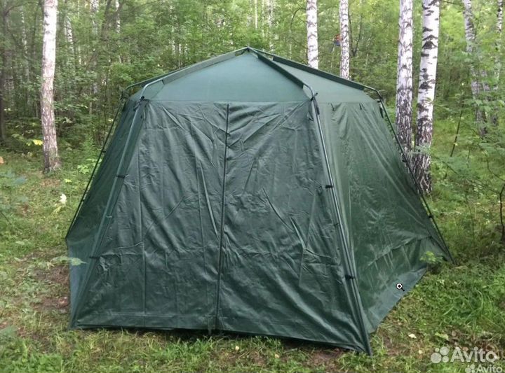 Шатер - беседка 6 граней. 420 x 385 см