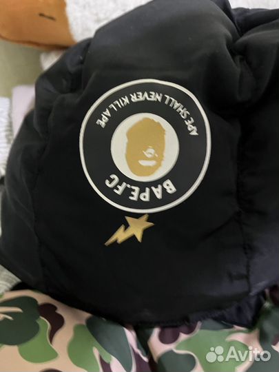 Теплая куртка Bape x puma