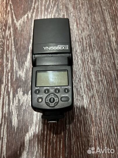 Вспышка yongnuo speedlite yn568ex II на nikon