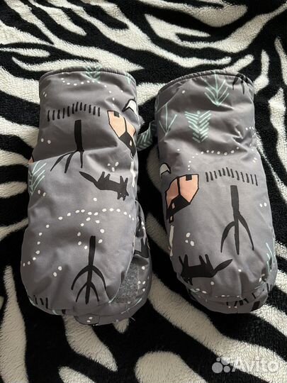 Муфта варежки на коляску leokid
