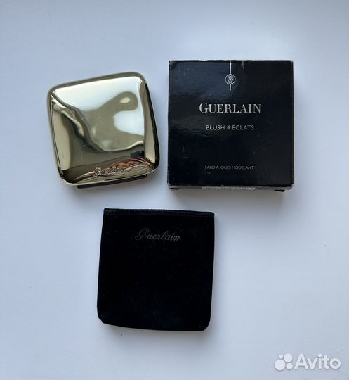 Guerlain пудра румяна 02 soleil couhant