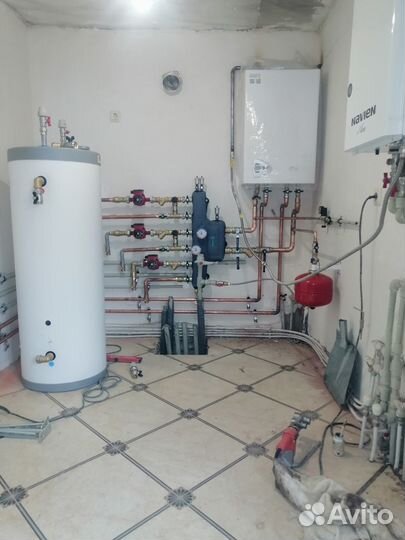 Монтаж отопление водоснабжение частных домов