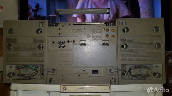 Кассетный магнитофон sanyo c-30