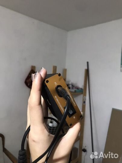 Блок питания и педаль для тату