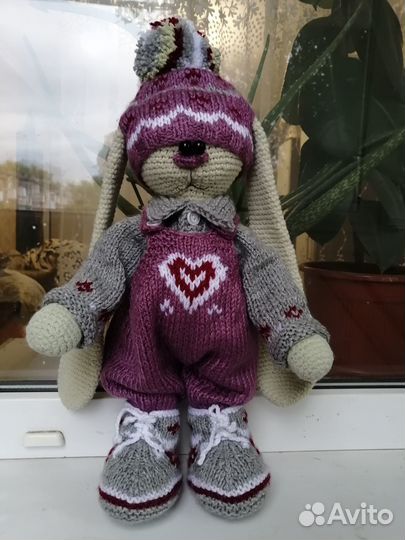 Вязаные игрушки ручной работы