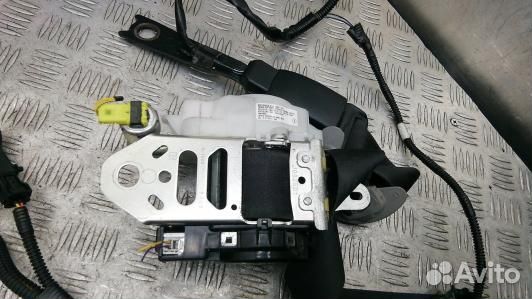 Ремень безопасности с пиропатроном сиденья передне