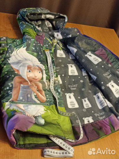 Куртка детская зимняя на возраст 4-6