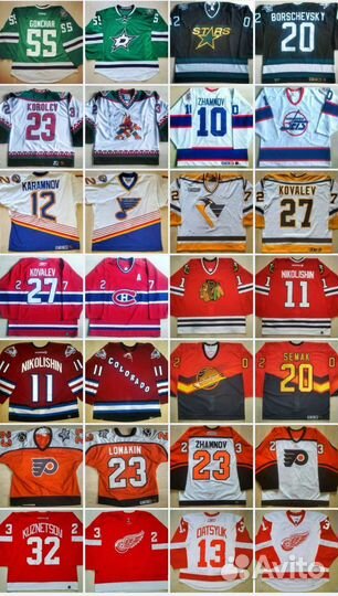 Хоккей свитер, джерси нхл, NHL