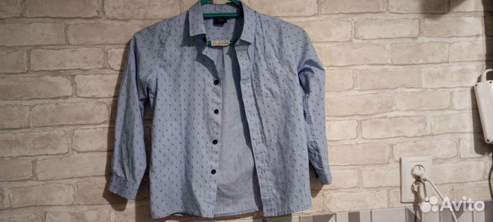Рубашка для мальчика 122 128