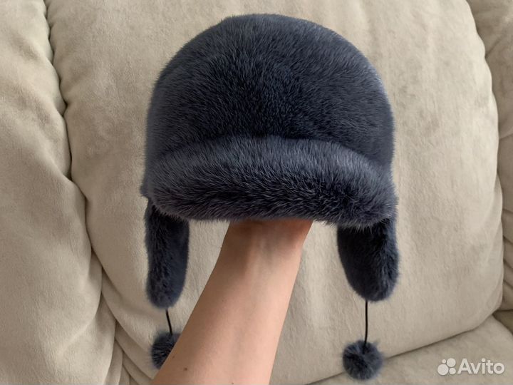 Шапка норковая