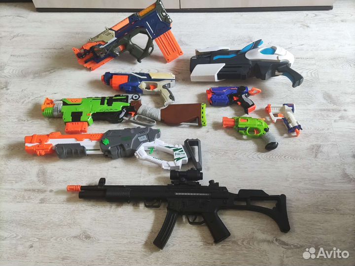 Бластеры nerf