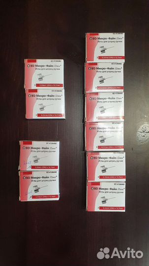 Иглы для шприц ручек micro fine 29G