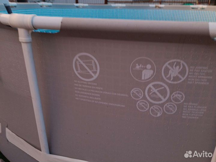 Каркасный бассейн 457 122 бу