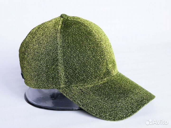 Бейсболка, зеленый перламутр