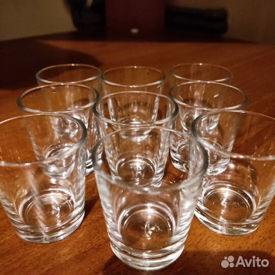 Стопки стекло 9 шт