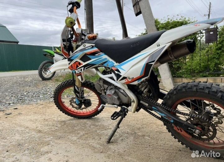 Питбайк kayo 125 кубов Полуавтомат
